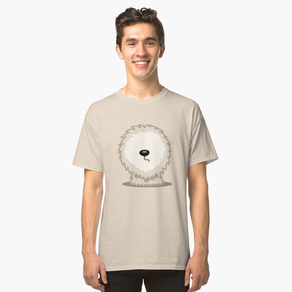 Old English Sheepdog tshirt - Dog Gifts for Sheepdog and Sheep Dog Lovers Classic T-Shirt