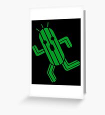 CACTUAR FINAL FANTASY Cacti cloud chocobo tee game top Game Greeting Card