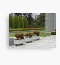 Reihe der Pflanzer, Preston Temple Forecourt Leinwanddruck