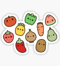 Cute fruit and veg Sticker