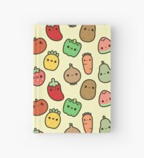 Cute fruit and veg Hardcover Journal
