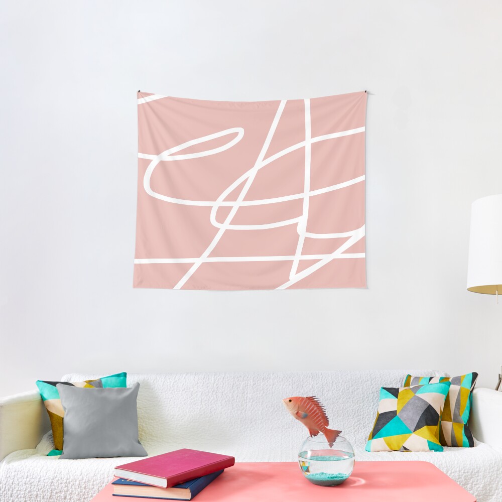 Paint Rose Charm I Tapestry