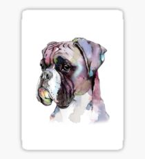 The Boxer Dog Sticker