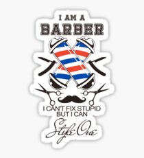 I am a Barber Sticker