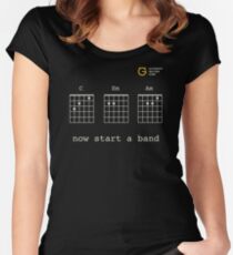 START A BAND Women's Fitted Scoop T-Shirt