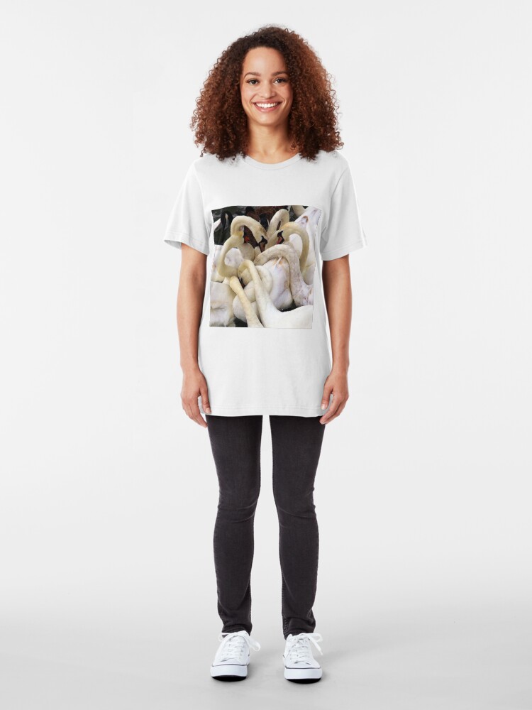 Alternate view of Swans Necks Slim Fit T-Shirt