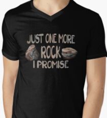 Just One More Rock I Promise Men's V-Neck T-Shirt