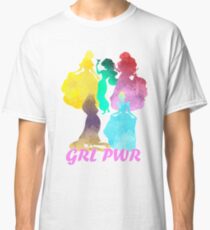 Girl Power Inspired Silhouette Classic T-Shirt