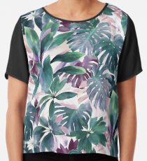 Blusa Tropical Emerald Jungle en tonos frescos y luminosos