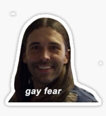 gay fear Sticker