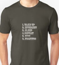 sleep, internet ???? profit Unisex T-Shirt