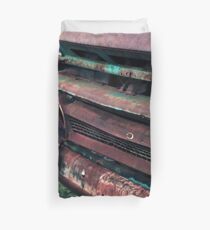 1960's Rusty Chevrolet Truck Duvet Cover