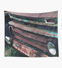 1960's Rusty Chevrolet Truck Wall Tapestry