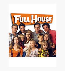 Full house case Photographic Print