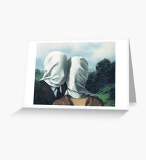 René Magritte – The Lovers II Greeting Card