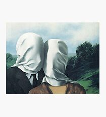 René Magritte - Die Liebhaber II Fotodruck