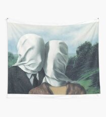 René Magritte – The Lovers II Wall Tapestry
