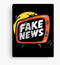 The Fake News, Channel I.0 Canvas Print