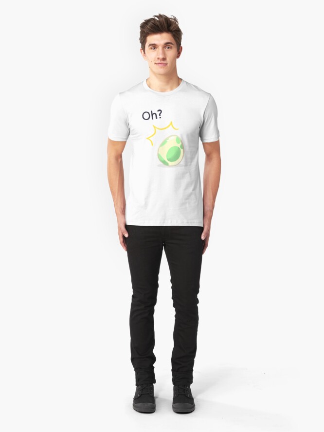 Alternate view of Egg Hatcher - 2km Slim Fit T-Shirt