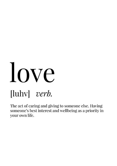 what is love definition