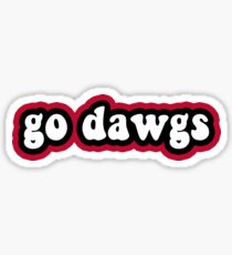 Go Dawgs - University of Georgia Sticker