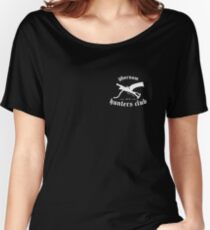 Camiseta ancha para mujer BLOODBORNE: HUNTERS CLUB
