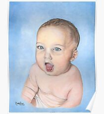 BABY RORY/Oil on canvas Poster