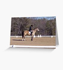 Halt at X, Salute Greeting Card
