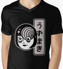 Junji Ito Uzumaki Spiral V-Neck T-Shirt