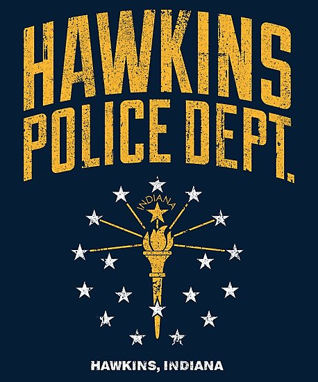 "Hawkins Police Dept." Photographic Prints by huckblade | Redbubble