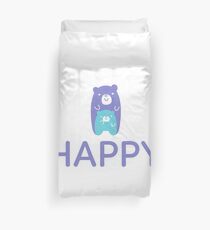Happy Teddy Bear Duvet Cover