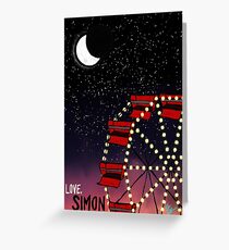 Love Simon Greeting Card