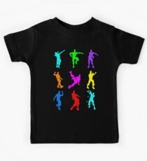 FORTNITE Emote Colorful Kids Tee