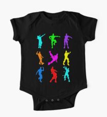FORTNITE Emote Colorful One Piece - Short Sleeve