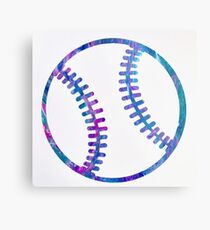 Baseball Metal Print