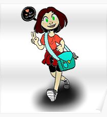Cartoony Myself Poster