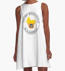 Trump Boulders In A Harness A-Line Dress