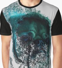 Sad Pug Portrait Graphic T-Shirt