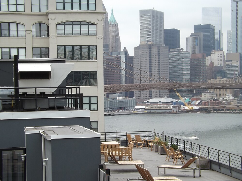 "Aerial View, Classic Architecture, Brooklyn Bridge, Brooklyn Bridge