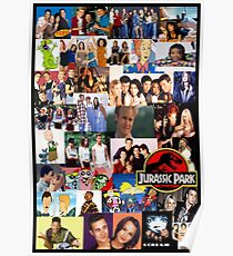 90er Nostalgie Poster