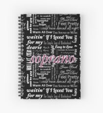 Soprano Rep Spiral Notebook