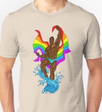 GAY PRIDE SPLASH - African Unisex T-Shirt