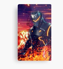 Fortnite Epic Omega Metal Print