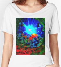 Psychedelic Spaceship Women's Relaxed Fit T-Shirt