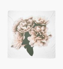 Blush Pink Painted Flower Bloom Scarf