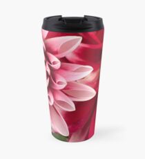 Red & Pink Chrysanthemums Travel Mug