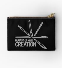 Weapons Of Mass Creation Zipper Pouch