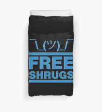 Free Shrug Duvet Cover