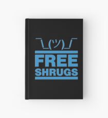 Free Shrug Hardcover Journal
