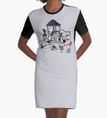 Horrorpark T-Shirt Kleid